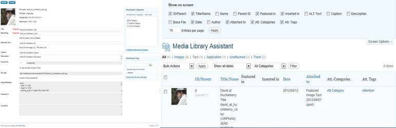 Product image for Media Library Assistant.