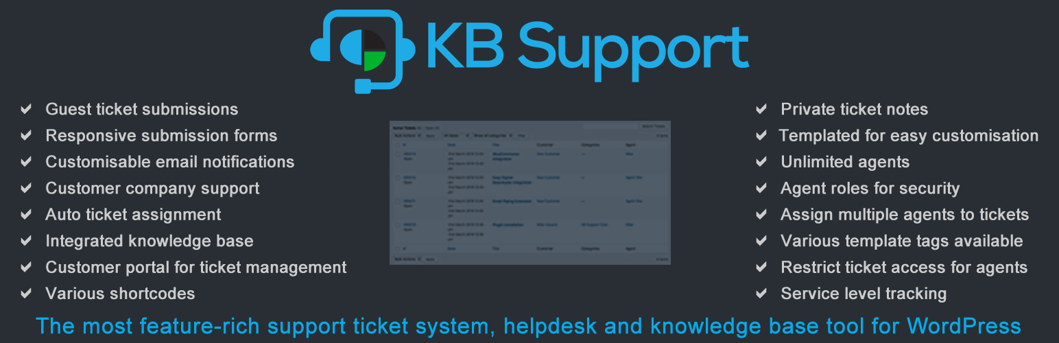 Product image for KB Support – WordPress Help Desk.