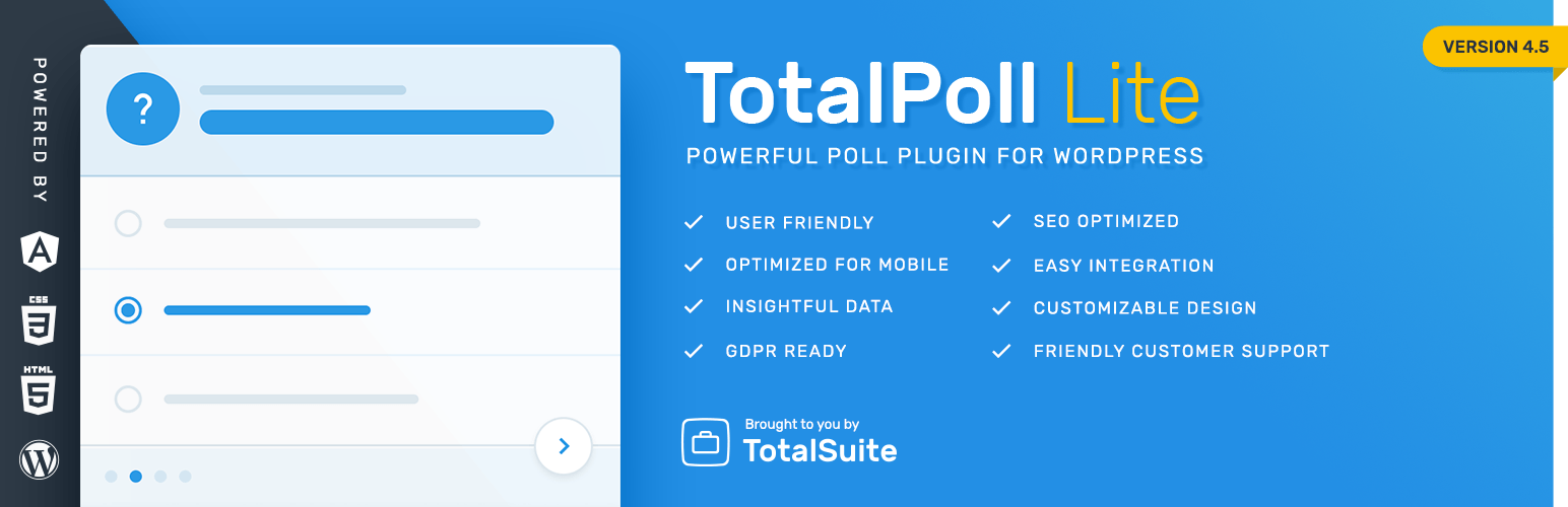 Product image for Total Poll Lite.